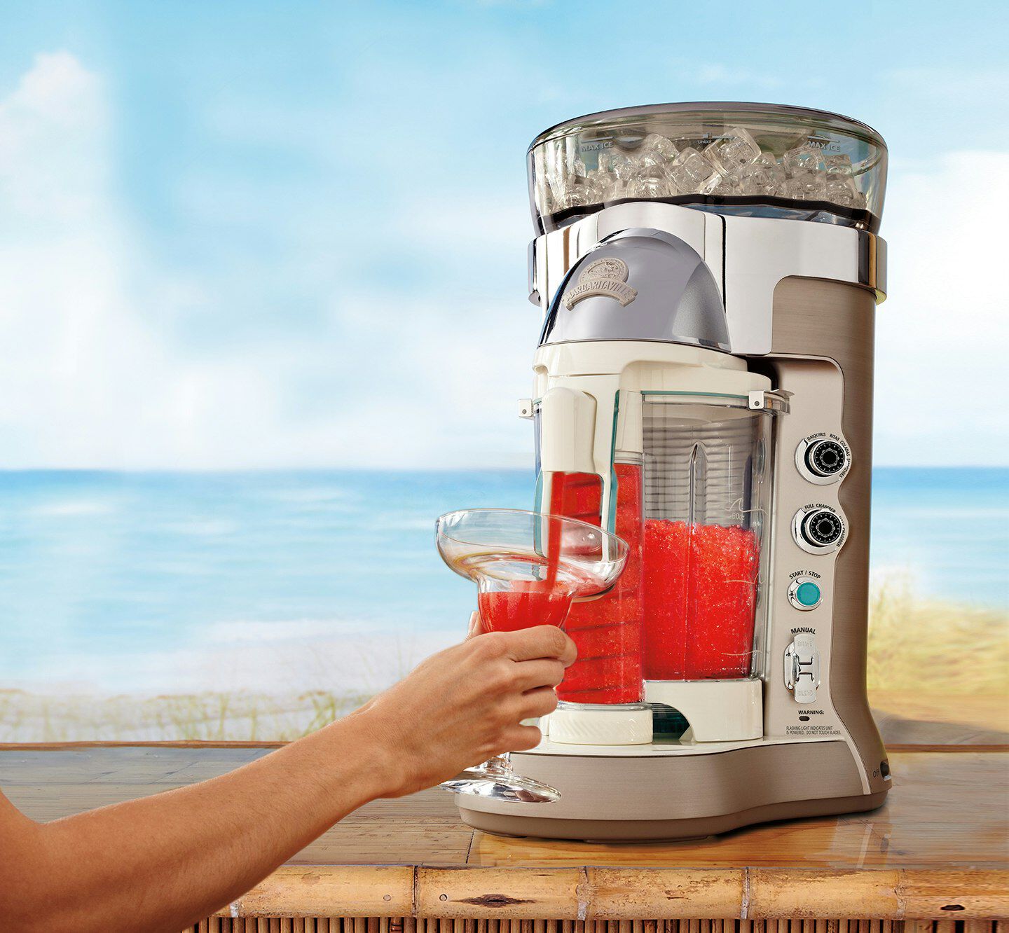 Frozen drink machine